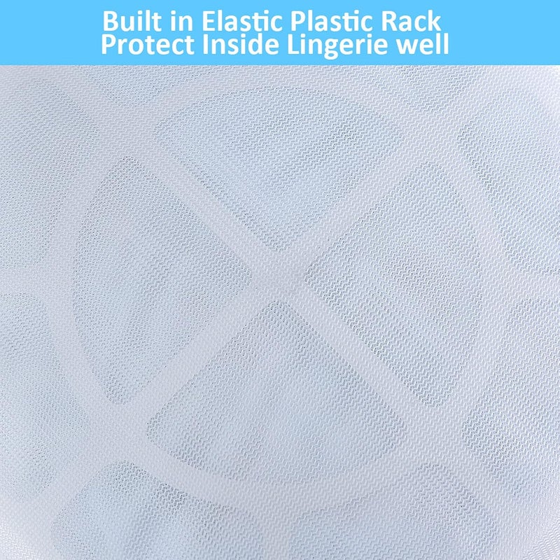 GOGOODA Bra Wash Bags, 4 Pack Underwear Laundry Mesh Bags for Delicates Baby Cloth Sock - Image 3